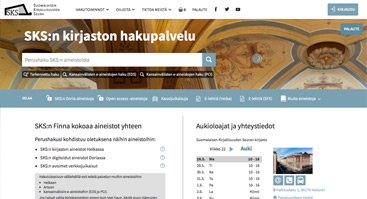finlit.finna.fi screenshot